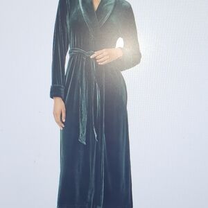 Polo Ralph Lauren Deep Green Velvet Robe